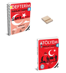LGS 8. Sınıf T.C İnkılap Tarihi Defterim ve Atölyem Set