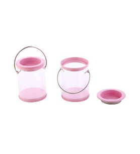 20 Adet Kova metal kapaklı pembe p1-
