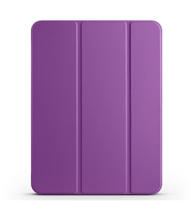 Apple iPad Pro 11 2025 M5 Uyumlu Zore Smart Cover Kalem Bölmeli Standlı 1-1 Kılıf (Mor)