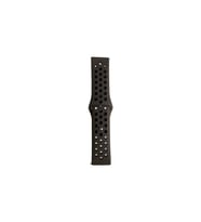 Samsung Galaxy Watch 46mm Uyumlu 22mm Kordon Silikon Esnek Yumuşak Delikli Spor KRD-02 Kayış