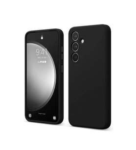 Samsung Galaxy S24 Fe Kılıf First Silikon - Siyah