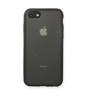 Apple İphone 7 Kılıf Montreal Silikon Kapak - Siyah
