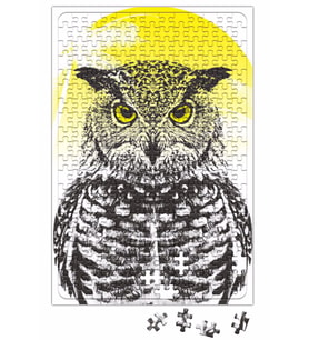 Güneşin Doğuşu Baykuş Puzzle 240 Parça Yapboz