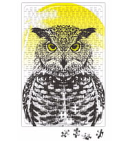 Güneşin Doğuşu Baykuş Puzzle 240 Parça Yapboz
