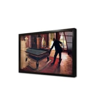 Billiards Çerçeveli Cam Tablo