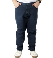 Mode XL Büyük Beden Erkek Kot Pantolon 5Cep Marwel 22921 Lacivert