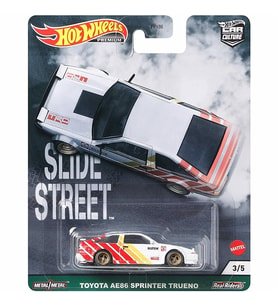 Hot Wheels Premium Car Culture Slide Street Toyota AE86 Sprinter Trueno