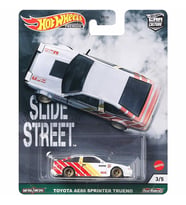 Hot Wheels Premium Car Culture Slide Street Toyota AE86 Sprinter Trueno