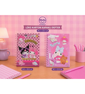 SANRİO DEFTER SERT KAPAK