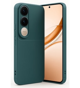 V50 Lite 4G Auto Focus Karbon Kapak - Koyu Yeşil