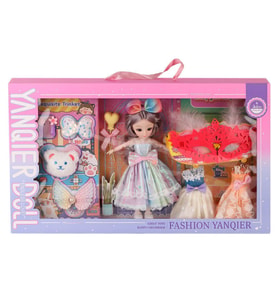 Mulvxurg  Urg02 3688-033A Fashion Aksesuarlı Li Bebek -  Oyuncak (Mulvix)