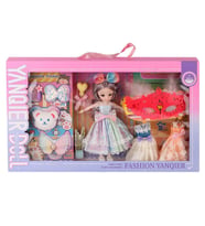 Mulvxurg  Urg02 3688-033A Fashion Aksesuarlı Li Bebek -  Oyuncak (Mulvix)
