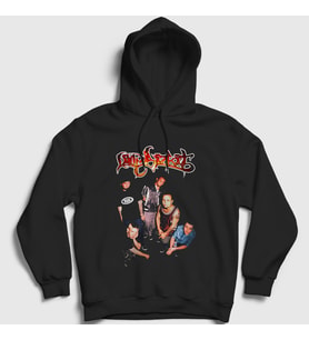 Presmono Unisex Siyah Band Fred Durst Limp Bizkit Kapüşonlu Sweatshirt 451847tt