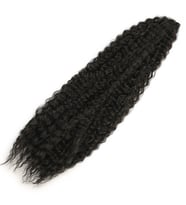 Mulvxprk  Prk02 Brazilian Afro Dalgası Saç - Siyah (Mulvix)