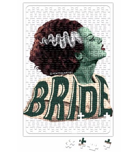 Bride Of Frankenstein The Blushing Bride Puzzle
