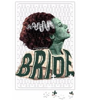 Bride Of Frankenstein The Blushing Bride Puzzle