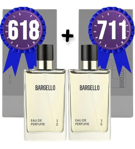 Bargello Parfüm 618 Erkek Oriental 50 ML + 711 Erkek Fresh 50 ML EDP