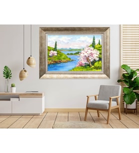 Gümüş Çerçeveli Tablo nb1559