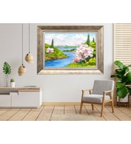 Gümüş Çerçeveli Tablo nb1559