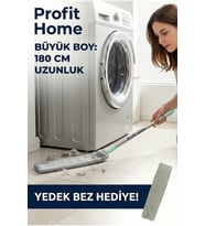 Uzayabilen Büyük Boy Toz Alma Temizlik Mopu, Köşe ve Bucak Temizlik