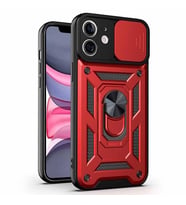 Vendas Apple iPhone 11 Kılıf Zore Vega Kapak (Kırmızı)