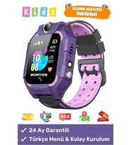 Çocuklar için GPS ve ortam dinleme özellikli akıllı saat, sim kartlı güvenli iletişim