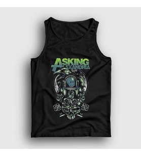 Presmono Unisex Siyah Crow Asking Alexandria Atlet 377668tt