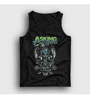 Presmono Unisex Siyah Crow Asking Alexandria Atlet 377668tt