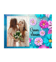 Anneler Günü Hediyesi Yapboz - Fotoğraflı Canım Annem Puzzle