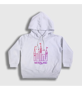 Presmono Unisex Çocuk Beyaz Neverland K-Pop G I Dle Kapüşonlu Sweatshirt 409401tt (Beyaz)