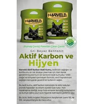 Aktif Karbonlu Kedi Kumu 10L - Topaklanan Tozsuz İnce Bentonit, Koku Hapseden Aktif Karbon Granüllü, Kokusuz Kedi Tuvalet Kumu