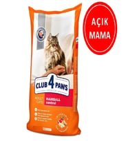 Club4Paws Premium Hairball Control Tavuklu Tüy Yumağı Önleyici Yetişkin Kedi Maması 1 Kg AÇIK