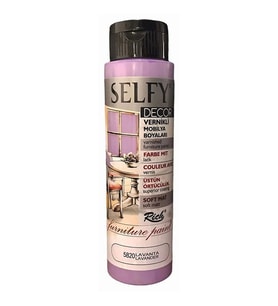 RİCH SLF-500-5820 SELFY DECOR VERNİKLİ AKRİLİK BOYA 500cc.LAVANTA
