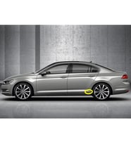 VW Passat B8 2015-2019 Sol Marşpiyel Arka Uç Krom Çıta 3G0898985