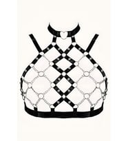 Mulvxbrf Brf02 Zincirli  Lastik Göğüs Harness - Brf926 (Mulvix)
