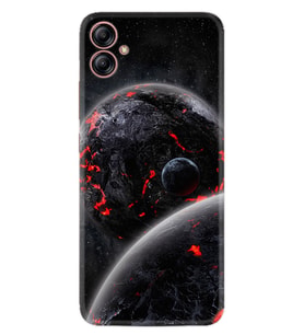Samsung Galaxy A05 Kılıf Resimli Desenli Silikon Platinium Series Dark World 1867