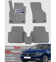 Volkswagen Passat B8 (2015-2019) Uyumlu EVA Paspas Tam Set–Araca Özel,Su Geçirmez,Hızlı Montaj