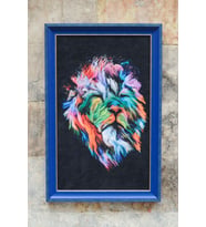 Lion in Colour Özel Tasarım MetaFrame Tablo