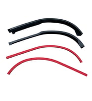 Opel Astra H Lip Ön Tampon Eki Kırılmaz Unıversal  Ön Lip 4 Parça Kırmızı