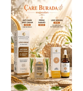Leke Bakım Seti - Pirinç Sabunu & Leke Kremi & Leke Serumu
