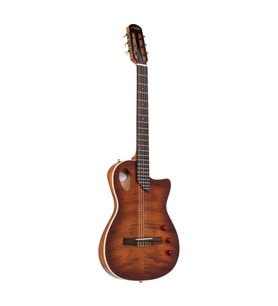 ANGEL LOPEZ SHERRY CE TB HİBRİT ELEKTRO KLASİK GİTAR TOBACCO SUNBURST