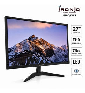 MN6 IRN-Q27WS 27 İnç Full HD 75Hz LED Monitör, HDMI ve VGA Girişli, 3.5 mm Ses Çıkışlı, Düşük Mavi Işık