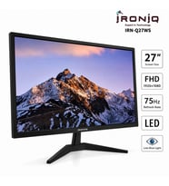 MN6 IRN-Q27WS 27 İnç Full HD 75Hz LED Monitör, HDMI ve VGA Girişli, 3.5 mm Ses Çıkışlı, Düşük Mavi Işık