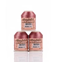 3 Adet Altınbaşak Oya ve Dantel İpi 20 gr - Robinanka - No: 111