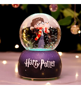 Harry Potter Orta Boy Işıklı Müzikli Kar Küresi