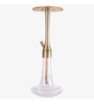 Master Puff Sarı Bakır Borulu hookah Takımı