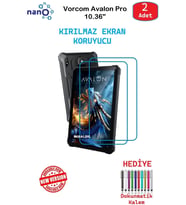 Vorcom Avalon Pro 10.36" İçin Nano Ekran Koruyucu 9h Esnek 2 ADET