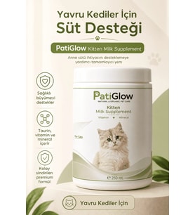 PatiGlow Yavru Kedi Süt Takviyesi