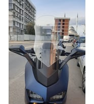 MOTOCAM Yuki Huracan 250 Ön Cam 2022-2026 Model 62cm Şeffaf Renkli 4mm