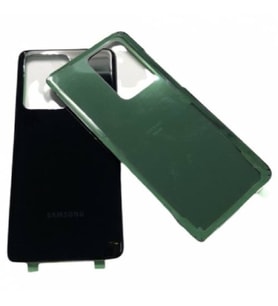 Samsung S20 Ultra Uyumlu Arka Pil Batarya Kapak Sm-g988b - Mavi